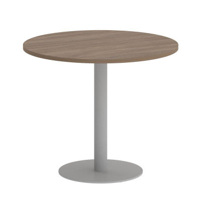 Onix Direct Стол круглый O.SPRG-1 Дуб Аризона/Металл Серый 900*900*750
