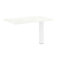 Yalta Брифинг-приставка LT.BR-2 Снежная Патина/Металл Белый 1200*700*750