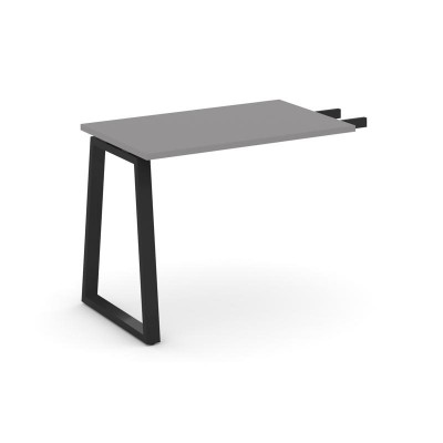 Стайл Проджект Брифинг приставка SN-6T1.BR-005 Серый Пепел/Металл Черный 1380*600*750