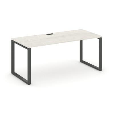 Style Project Direct Стол письменный SN-6O.SR-016.M Дуб Наварра/Металл Антрацит/Заглушка Металл Антр