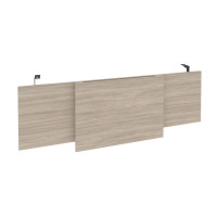 Onix Direct Царга стола руководителя O.M-CSR-4 Дуб Аттик/Металл Антрацит 1340*450*54