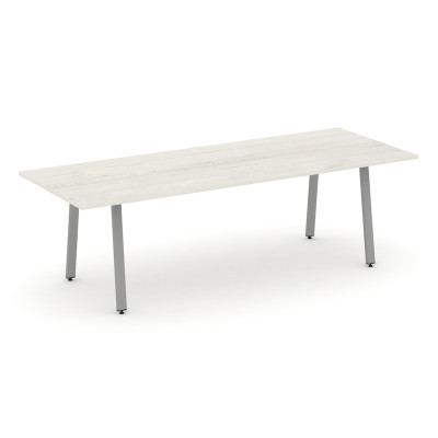 Style Project Direct Стол переговорный SN-6A.SPRG-258.3 Дуб Наварра/Металл Серый 2580*980*750