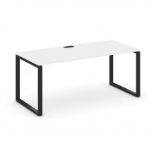 Style Project Direct Стол письменный SN-6O.SR-015.M Белый/Металл Черный/Заглушка Металл Черный 1780*