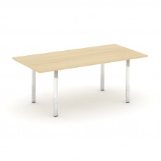 Style Project Direct Lux Стол переговорный M-SN-6P.SPRG-198.3 Акация Лорка/Нержавеющая Сталь/Хром 19