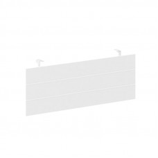 Царга для стола с греденцией/тумбой Шифт 1100*18*400 SK.CGT-180.P Белый Бриллиант/Металл Белый