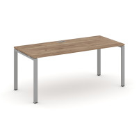 Style Project Direct Стол письменный SN-6P.SR-026.M Дуб Табак/Металл Серый/Заглушка Металл Серый 198