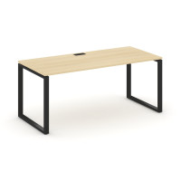 Style Project Direct Стол письменный SN-6O.SR-016.M Акация Лорка/Металл Черный/Заглушка Металл Черны