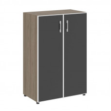 Yalta Шкаф LT.ST-2.4 R black Вяз Благородный/Стекло Black 800*450*1195