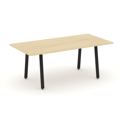 Style Project Direct Стол переговорный SN-6A.SPRG-198.3 Акация Лорка/Металл Черный 1980*980*750