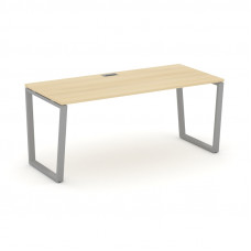 Style Project Direct Стол письменный SN-6T2.SR-013.M Акация Лорка/Металл Серый/Заглушка Металл Серый