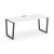 Style Project Direct Стол письменный SN-6T2.SR-026.M Белый/Металл Антрацит/Заглушка Металл Антрацит