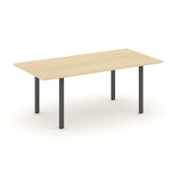 Style Project Direct Стол переговорный SN-6P.SPRG-198.3 Акация Лорка/Металл Антрацит 1980*980*750