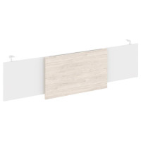 Onix Direct Lux Царга стола руководителя O.M-CSR-6 Белый Бриллиант/Денвер Светлый/Хром 1740*450*54