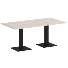 Onix Direct Стол прямоугольный O.SPRG-4 Денвер Светлый/Металл Черный 1800*900*750