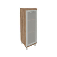 First Шкаф средний узкий левый KSU-2.4 R (L) Дуб Табак 401*432*1260