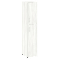 Yalta Шкаф узкий LT.SU-1.8 (R) Снежная Патина 400*450*1987