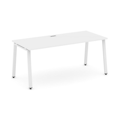 Style Project Direct Стол письменный SN-6A.SR-026.M Белый/Металл Белый/Заглушка Металл Белый 1980*80