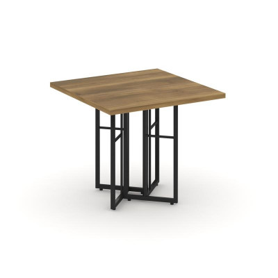 Rift Direct Стол журнальный RF.SJ-001 Сандал Янтарный/Металл Черный 680*680*580