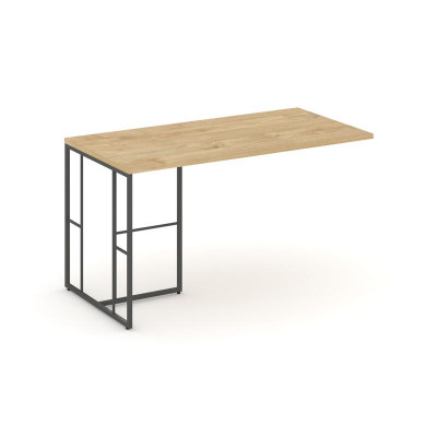 Rift Direct Брифинг-приставка RF.BR-004 Тиквуд Светлый/Металл Антрацит 1380*700*750