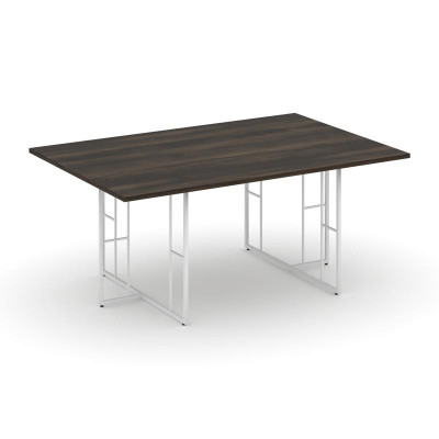 Rift Direct Стол переговорный RF.SPRG-002 Дуб Мали/Металл Белый 1780*1180*750