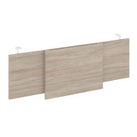 Onix Direct Lux Царга стола руководителя O.M-CSR-4 Дуб Аттик/Хром 1340*450*54