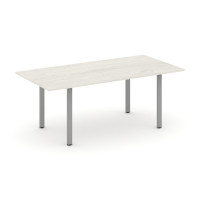 Стол переговорный Стайл Проджект Директ 1980*980*750 SN-6P.SPRG-198.3 Дуб Наварра/Металл Серый