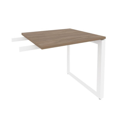 Onix Direct Брифинг-приставка на О-образном м/к O.MO-BR-7 Дуб Аризона/Металл Белый 780*720*750