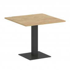 Onix Direct Стол квадратный O.SPRG-2 Тиквуд Светлый/Металл Антрацит 900*900*750