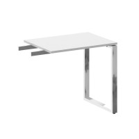 Metal System Direct Брифинг-приставка БО.ПР-2 Белый/Нержавеющая Сталь 800*600*750