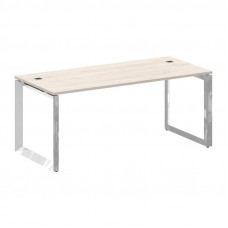 Onix Direct Lux Стол руководителя О-обр. м/к M-O.MO-SRR-5.8 Денвер Светлый/Нержавеющая Сталь/Хром 17
