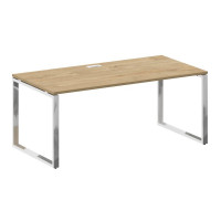 Shift Стол руководителя прямой без тумбы SK.SR-180 Тиквуд Светлый 1800*900*753