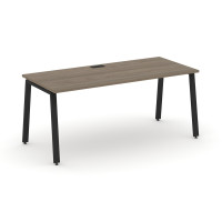 Style Project Direct Стол письменный SN-6A.SR-025.M Вяз Благородный/Металл Черный/Заглушка Металл Че