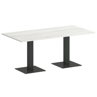 Yalta Стол прямоугольный LT.SPRG-4 Снежная Патина/Металл Антрацит 1800*900*750