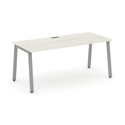 Style Project Direct Стол письменный SN-6A.SR-014.M Дуб Наварра/Металл Серый/Заглушка Металл Серый 1