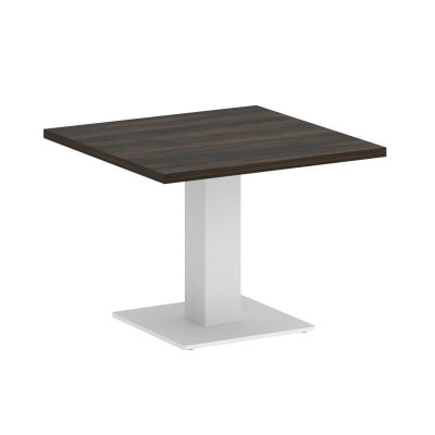 Onix Direct Стол журнальный квадратный O.SJ-2 Дуб Мали/Металл Белый 600*600*450