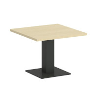 First Стол журнальный квадратный KSJ-2 Клен/Металл Антрацит 600*600*450