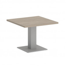 Onix Direct Стол журнальный квадратный O.SJ-2 Дуб Аттик/Металл Серый 600*600*450