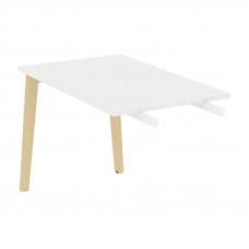 Onix Wood Direct Брифинг-приставка OW.BR-11 Белый Бриллиант/Дуб Светлый/Металл Белый 1180*720*750