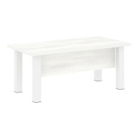 Yalta Стол руководителя LT.D-18.1 Снежная Патина/Металл Белый 1800*900*750