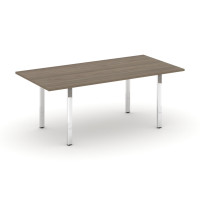 Style Project Direct Lux Стол переговорный M-SN-6P.SPRG-198.3 Вяз Благородный/Нержавеющая Сталь/Хром