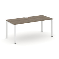 Стол письменный Стайл Проджект Директ 1580*800*750 SN-6P.SR-024.M Вяз Благородный/Металл Белый/Заглушка Металл Белый