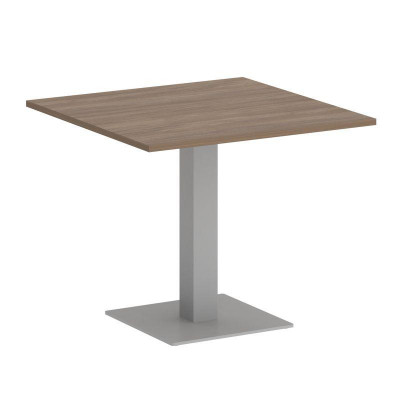 Onix Direct Стол квадратный O.SPRG-2 Дуб Аризона/Металл Серый 900*900*750