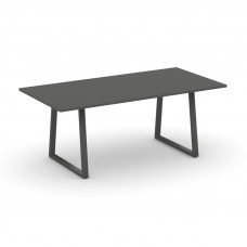 Style Project Direct Стол переговорный SN-6T1.SPRG-198.3 Антрацит/Металл Антрацит 1980*980*750
