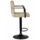 Стул барный DOBRIN KRUGER ARM BLACK (бежевый вельвет (LAR-E2041-04)) - купить в Екатеринбурге, в наличии