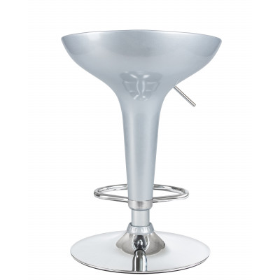 Стул барный DOBRIN BOMBA (серебряный металлик) - купить в Екатеринбурге, в наличии