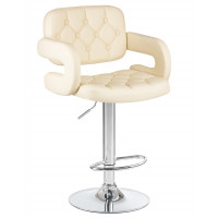 Стул барный DOBRIN TIESTO (кремовый)