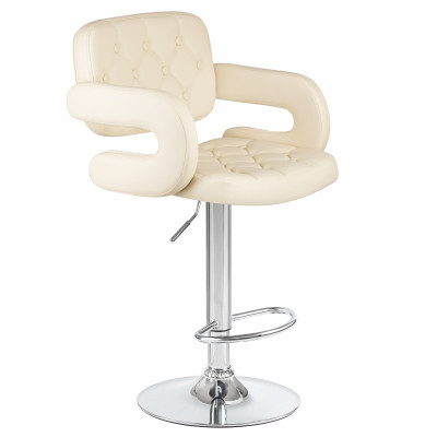 Стул барный DOBRIN TIESTO (кремовый) - купить в Екатеринбурге, в наличии