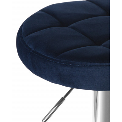 Табурет барный DOBRIN BRUNO (синий велюр (MJ9-117)) - купить в Екатеринбурге, в наличии