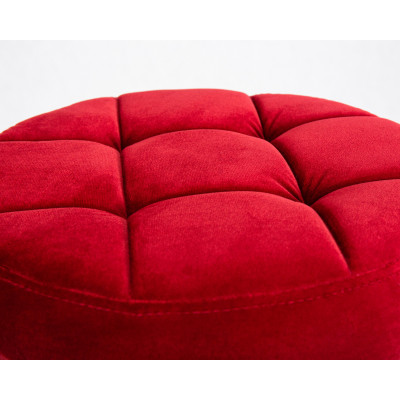 Набор 2 шт Табурет барный DOBRIN BRUNO BLACK (бордо велюр (MJ9-43)) - купить в Екатеринбурге, в наличии