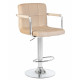 Набор 2 шт Стул барный DOBRIN KRUGER ARM (бежевый велюр (MJ9-10)) - купить в Екатеринбурге, в наличии